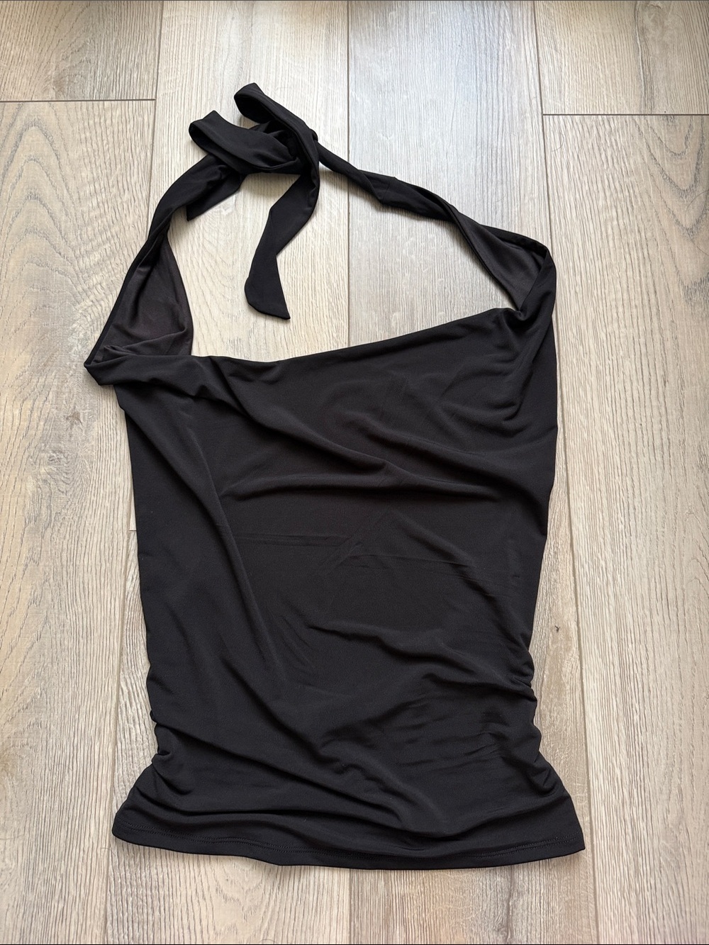 Garage deep cowl neck top